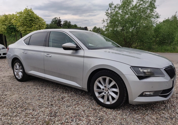 Skoda Superb cena 62900 przebieg: 250000, rok produkcji 2018 z Ostrołęka małe 704